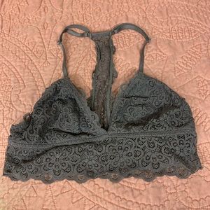 Gray AE bralette